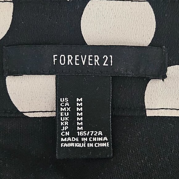 Forever 21 Polka Dot Skater Skirt Size M - Picture 5 of 5